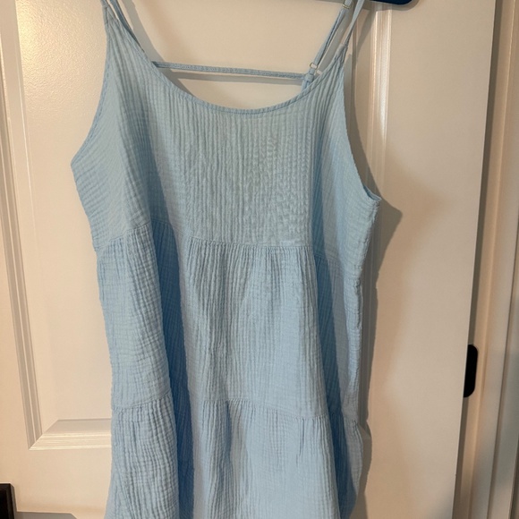 Light gauzy bathing suit cover up Sz Large - Picture 3 of 3